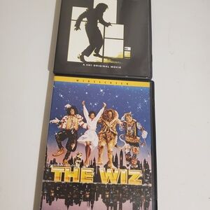 Michael Jackson The Wiz DVD And Man In The Mirror Movies